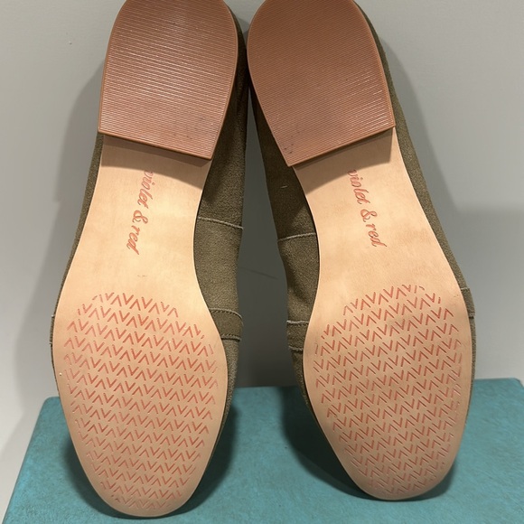 Violet & Red Simone Suede Loafers - Picture 8 of 8